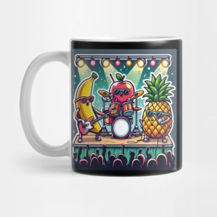 Funny Fruits Singing Mug